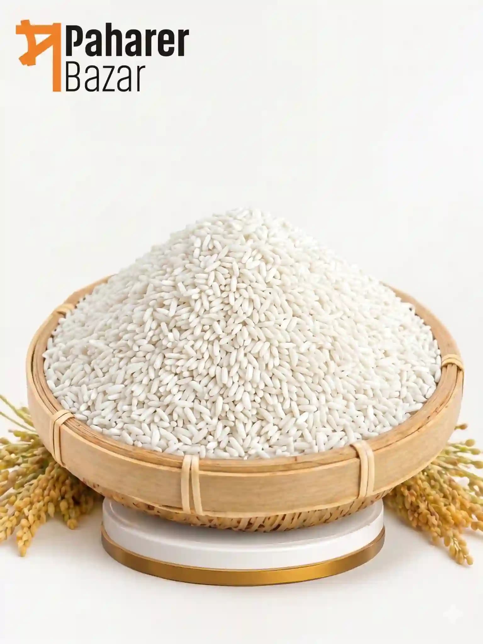 পাহাড়ি জুমের সাদা বিন্নি চাল | Organic Pahari White Binni Rice
